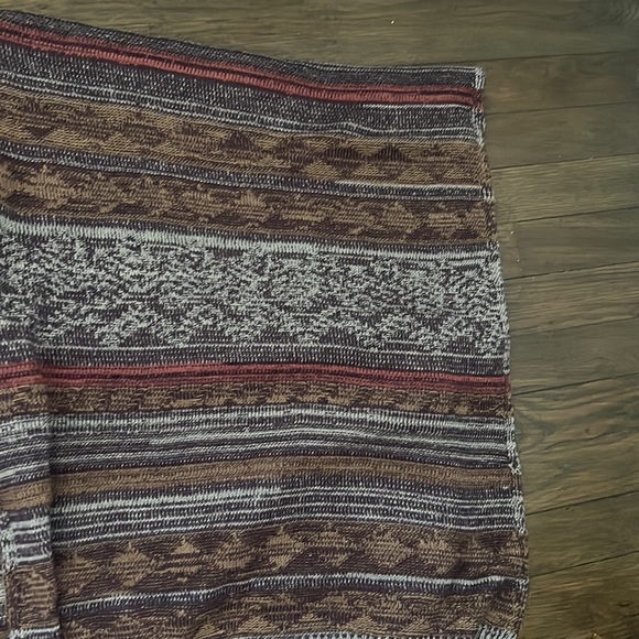 Cejon Knit Poncho One Size Fits Most - Picture 6 of 7